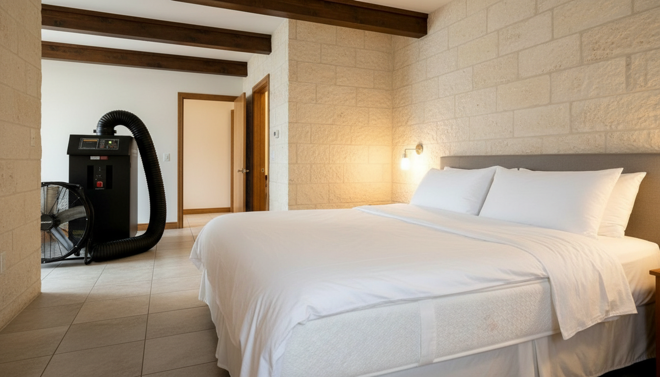 Après traitement thermique punaises de lit à Chaumont — Le Congélo Thermique