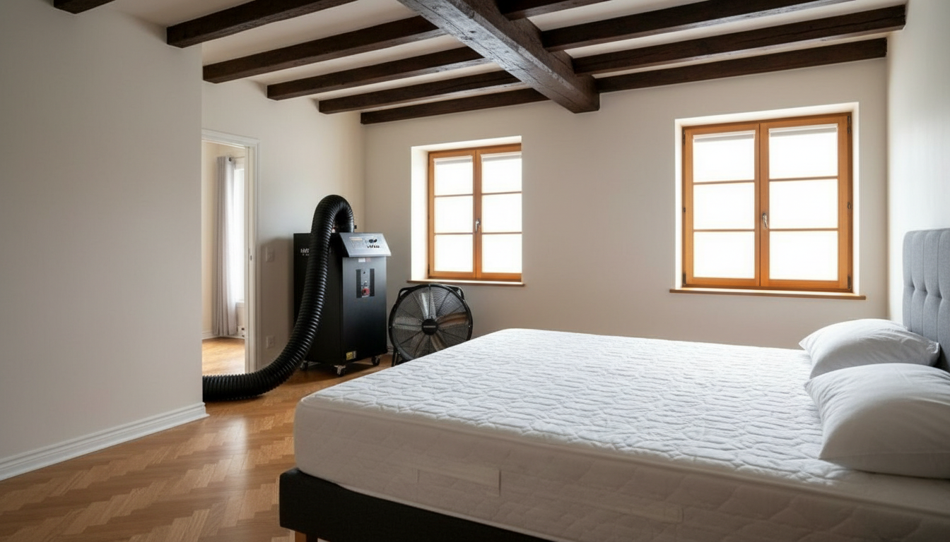 Après traitement thermique punaises de lit à Haguenau — Le Congélo Thermique