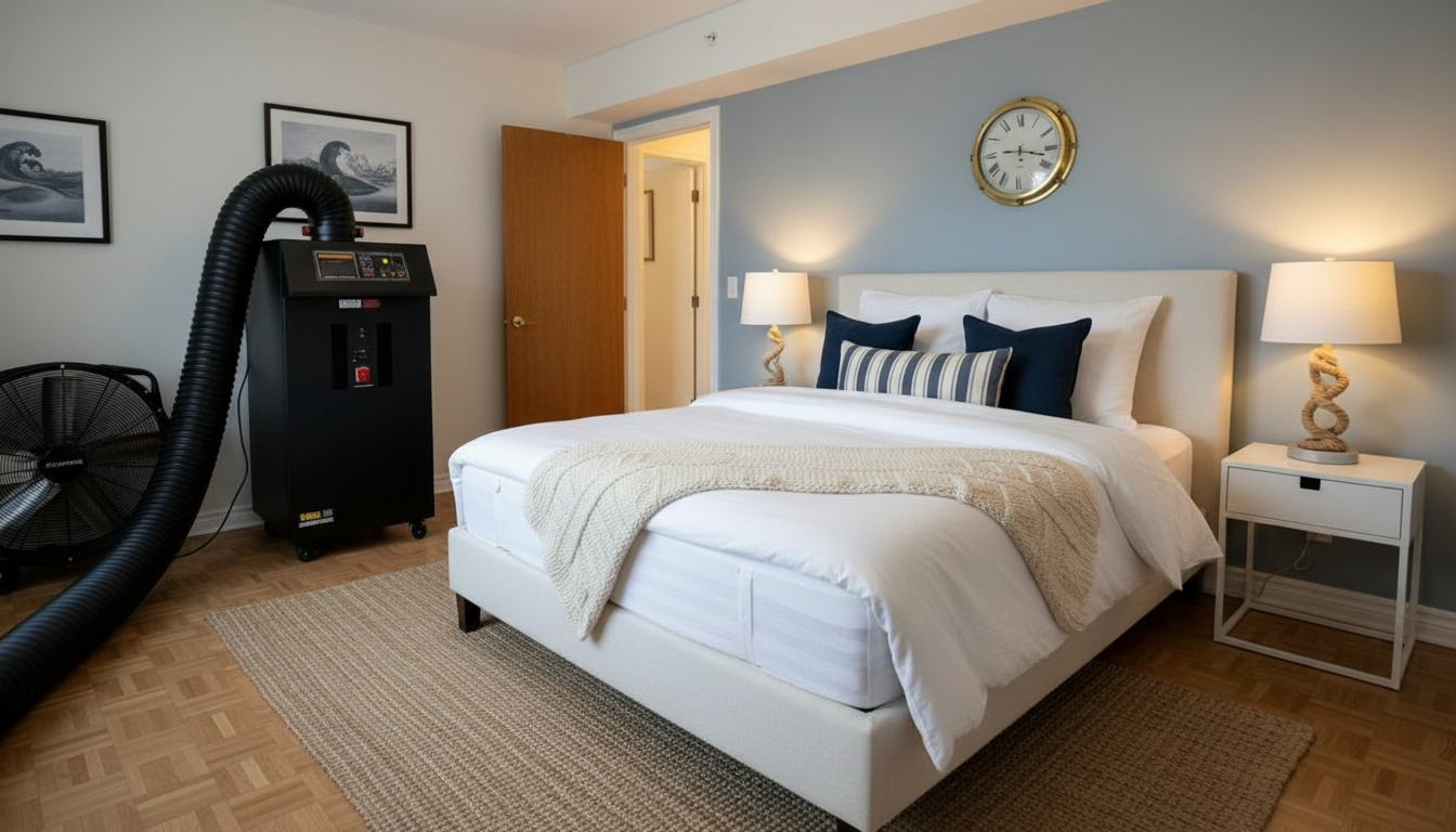 Après traitement thermique punaises de lit à Rezé — Le Congélo Thermique