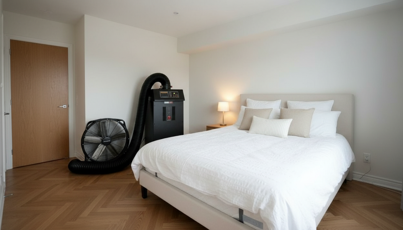 Après traitement thermique punaises de lit à Saint-Herblain — Le Congélo Thermique