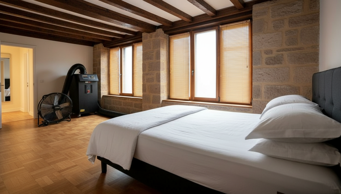 Après traitement thermique punaises de lit à Sélestat — Le Congélo Thermique