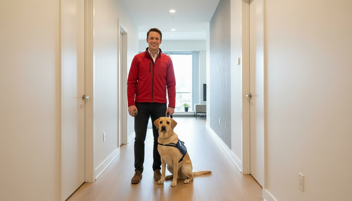 Chien renifleur et technicien — détection canine punaises de lit à Colombes