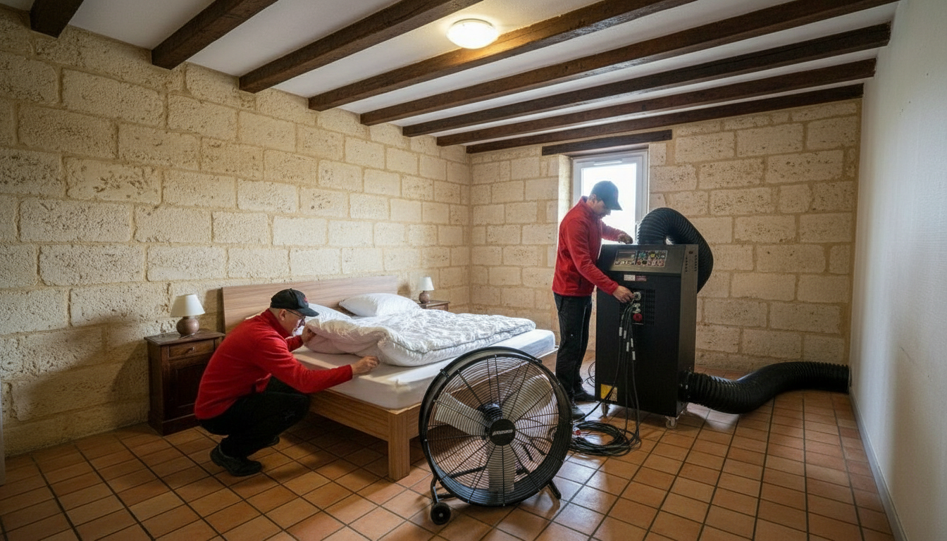 Traitement punaises de lit logement à Chaumont — Le Congélo Thermique