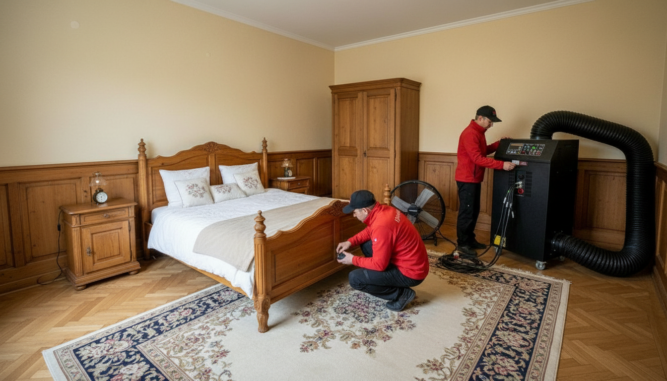 Traitement punaises de lit logement à Sarreguemines Le Congélo Thermique