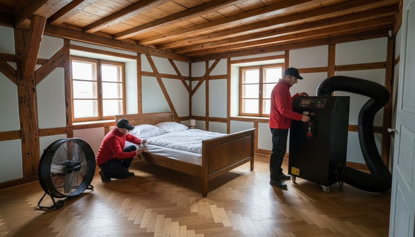 Traitement punaises de lit dans un logement à Strasbourg — Le Congélo Thermique