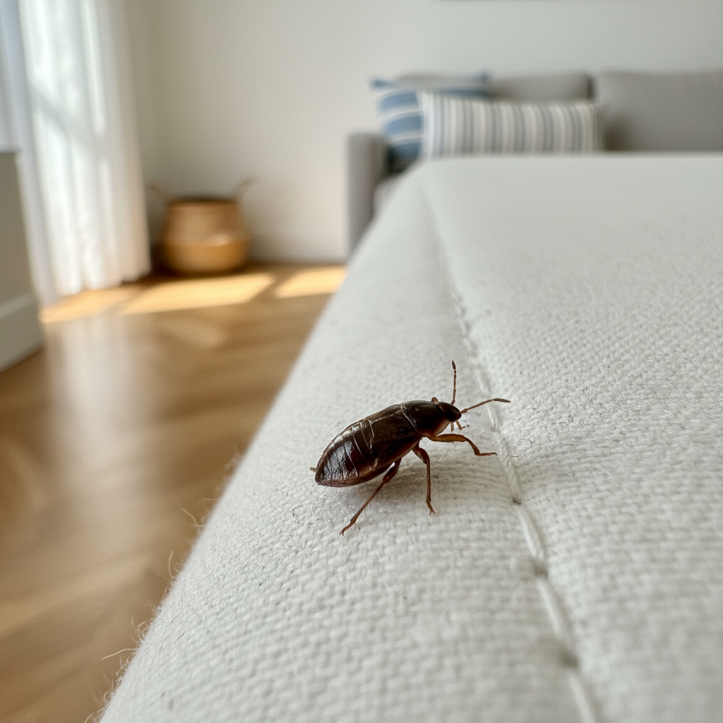 Reconnaître les punaises de lit à Saint-Nazaire — Le Congélo Thermique