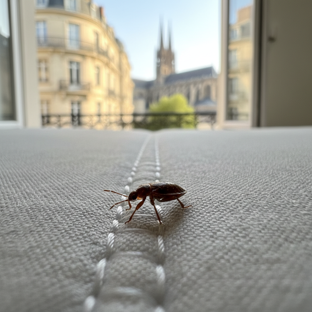 Reconnaître les punaises de lit à Strasbourg — guide visuel Le Congélo Thermique