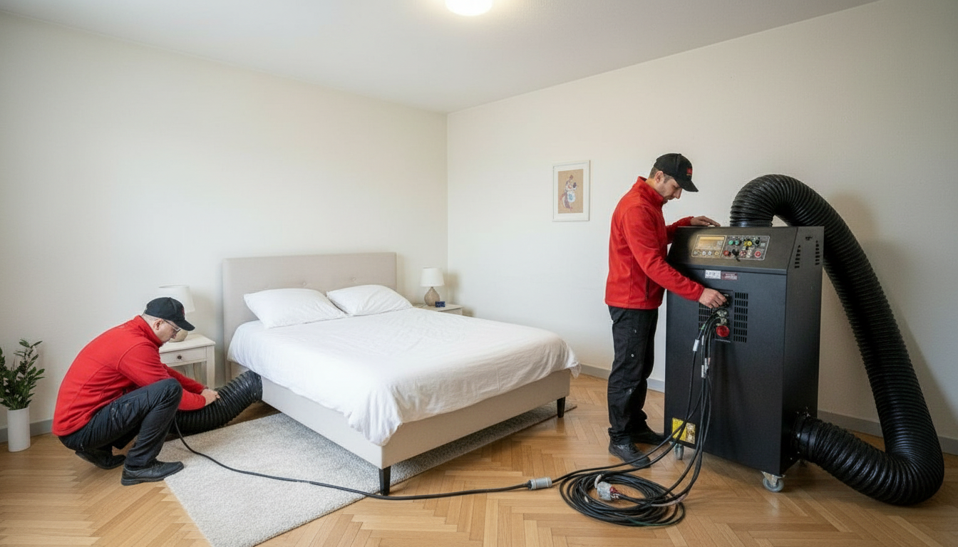 Traitement thermique punaises de lit à Paris 15e (Vaugirard) (75) — Le Congélo Thermique