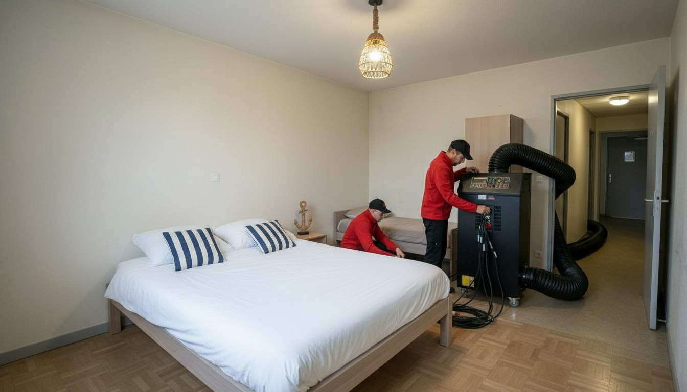 Traitement thermique punaises de lit à Rezé (44) — Le Congélo Thermique